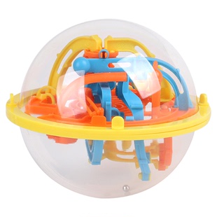 3d立体迷宫球轨道滚珠星球地球魔方迷宫走珠儿童益智小玩具小礼物