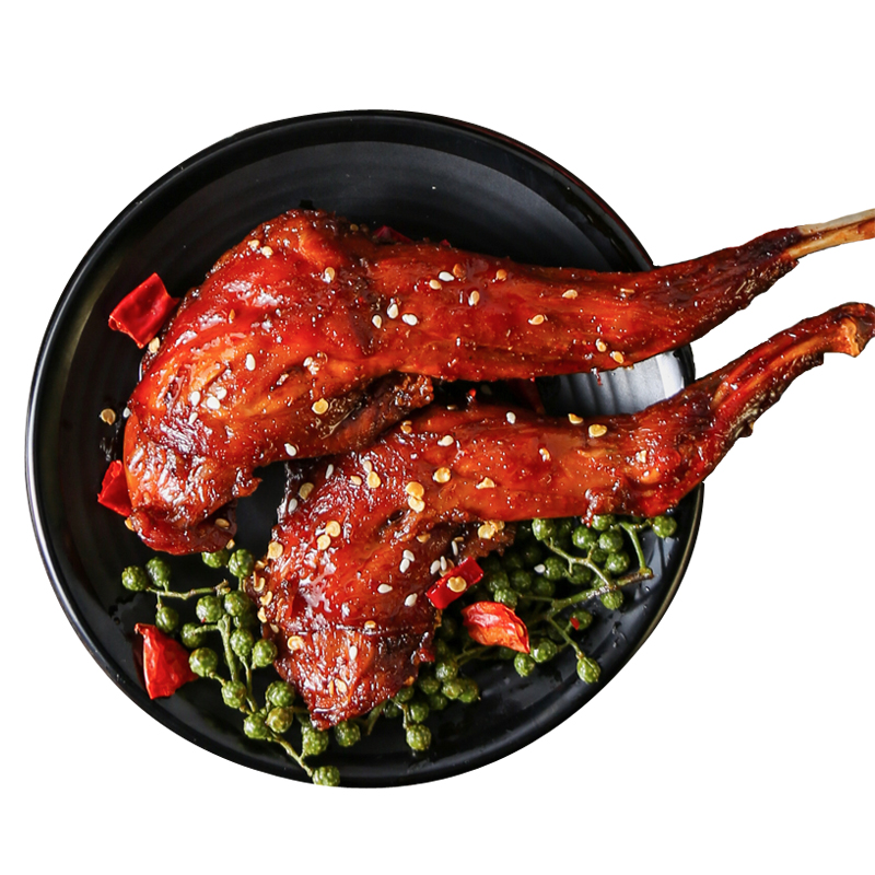 兔娘娘私房菜 销魂兔腿 四川自贡特产麻辣兔腿零食香辣办公室小吃