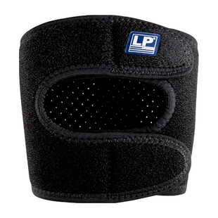 LP 790CN 透气可调式运动护膝 膝盖髌骨稳定加压 网足排篮羽毛球