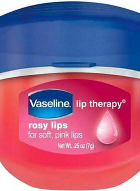 vaseline美国玫瑰花蕾修护润唇膏