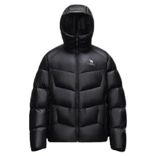 骆驼户外鹅绒羽绒服女25冬季羽绒衣男面包服防寒保暖棉服外套