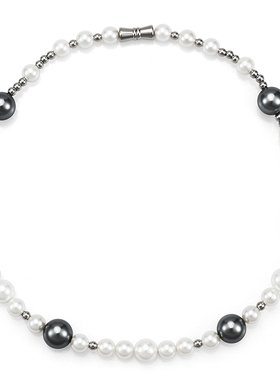 choker欧美复古情侣珍珠项链