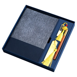 笔记本礼盒套装定制可印logo2026年新款商务送礼办公记事本子企业年会活动礼品软皮面a5日记本高档会议记录本