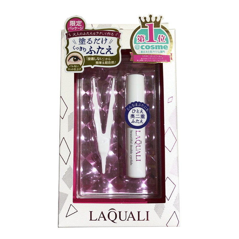 日本laquali非黏着性双眼皮胶水