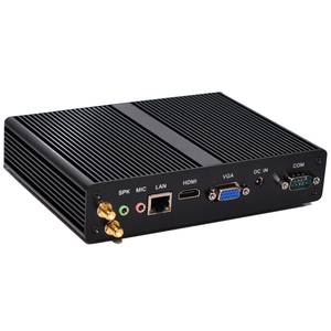 占美四核N3520迷你电脑工控小主机无风扇双串口上位机控制器HT590