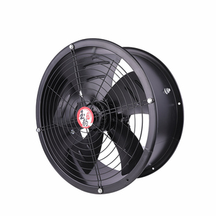 管道式外转子轴流风机220V厨房静音工业高速强力通风机排风扇380V