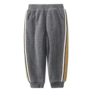 歌瑞家童装男童棉裤冬季新款男小童夹棉裤子儿童休闲卫裤冬装乐友