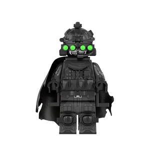 中国积木特种兵海豹军团迷彩武装狙击手突击兵人仔拼装玩具模型