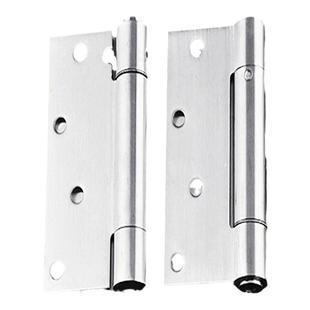 201不锈钢单/双弹簧合页较链单双向开门自动回弹关门闭门隐形铰链