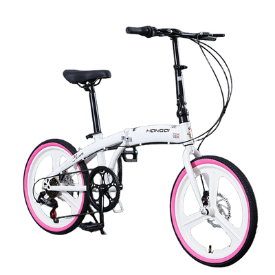 红旗折叠自行车20寸超轻轻便单车