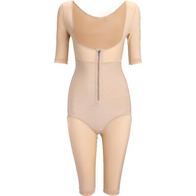 qanme芊尔美依连体拉链塑身衣
