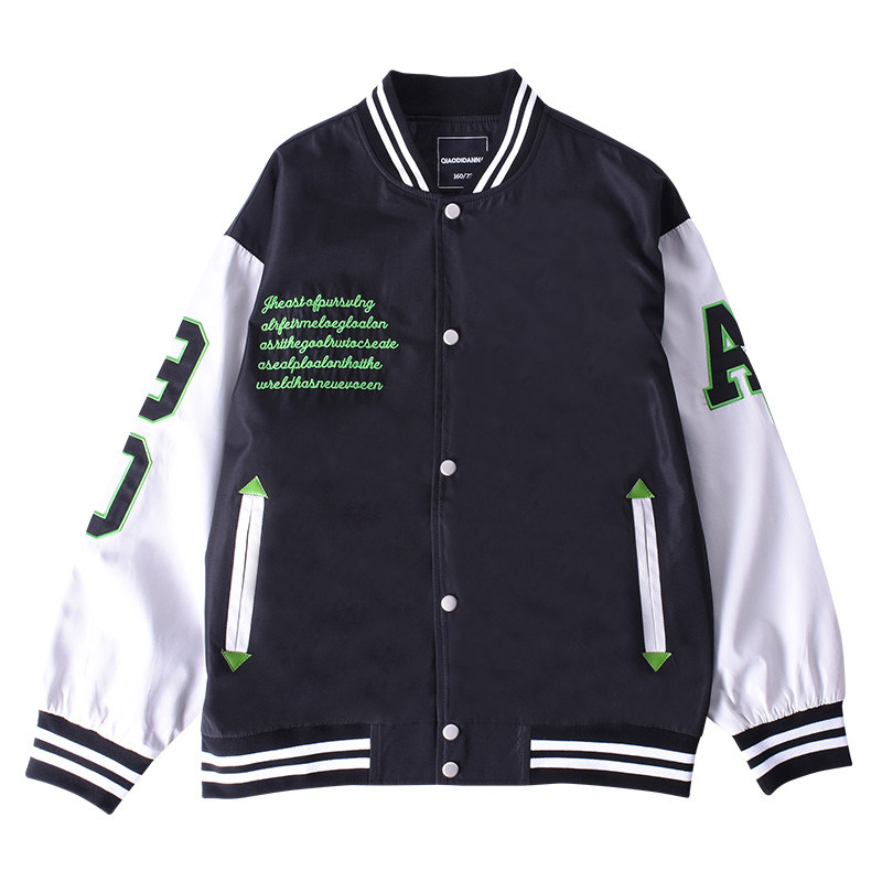 新款春秋男童休闲棒球服