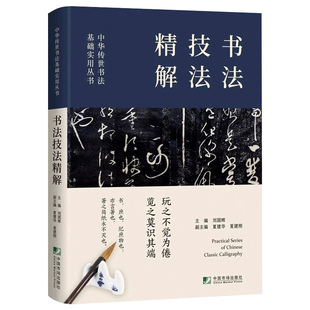 中国传世书法技法精解+书法字典+历代名帖鉴赏 楷书行书隶篆草书培训教程 曹全碑九成宫醴泉铭兰亭序等碑帖字帖五体字查询