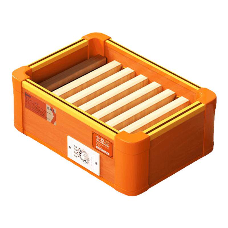 实木取暖器暖脚箱家用烤火炉烘脚暖脚神器湖南电火桶小型脚踏火箱