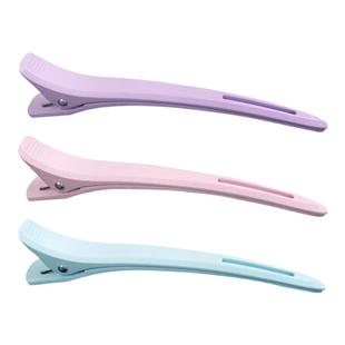 美发专用发型师长嘴夹鸭嘴夹前额刘海夹化妆分区定位无痕发夹头饰