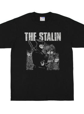 TheStalin朋克乐队做旧短袖T恤