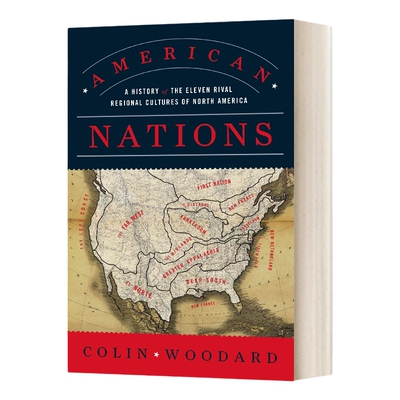 英文原版 American Nations 美利坚的民族 一部北美地区文化史 英文版 进口英语原版书籍