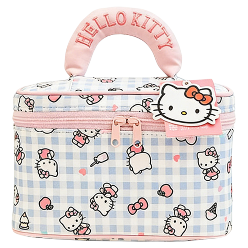 三丽鸥HelloKitty手提化妆包大容量高颜值洗漱便携旅行收纳包女