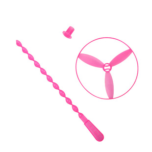 40个手推飞碟飞盘飞天仙子益智儿童玩具礼旋转竹蜻蜓转转乐飞天