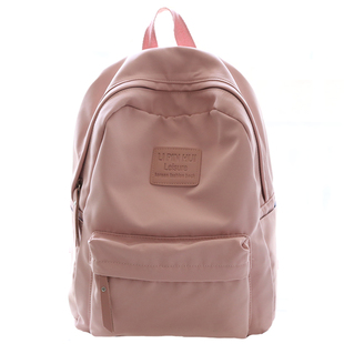 NR简约小清新牛津布双肩包女2024新款背包女双肩书包女韩版高中