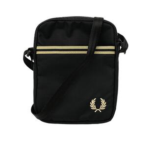 FRED PERRY男款斜挎包小包2026春季新款日常实用款拉链单肩包小包