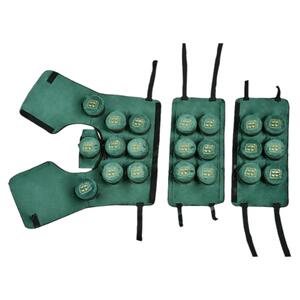 未艾方兴艾灸盒随身灸布套布袋家用厂家无烟艾灸包联虑烟衣全身