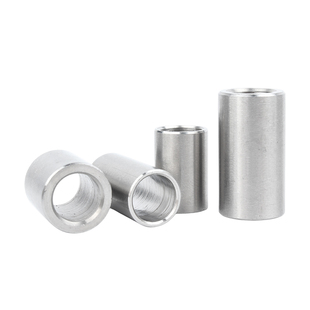 304不锈钢套管加长圆柱钢套轴套无牙螺套空心衬套M6M7M8M9M10-L40