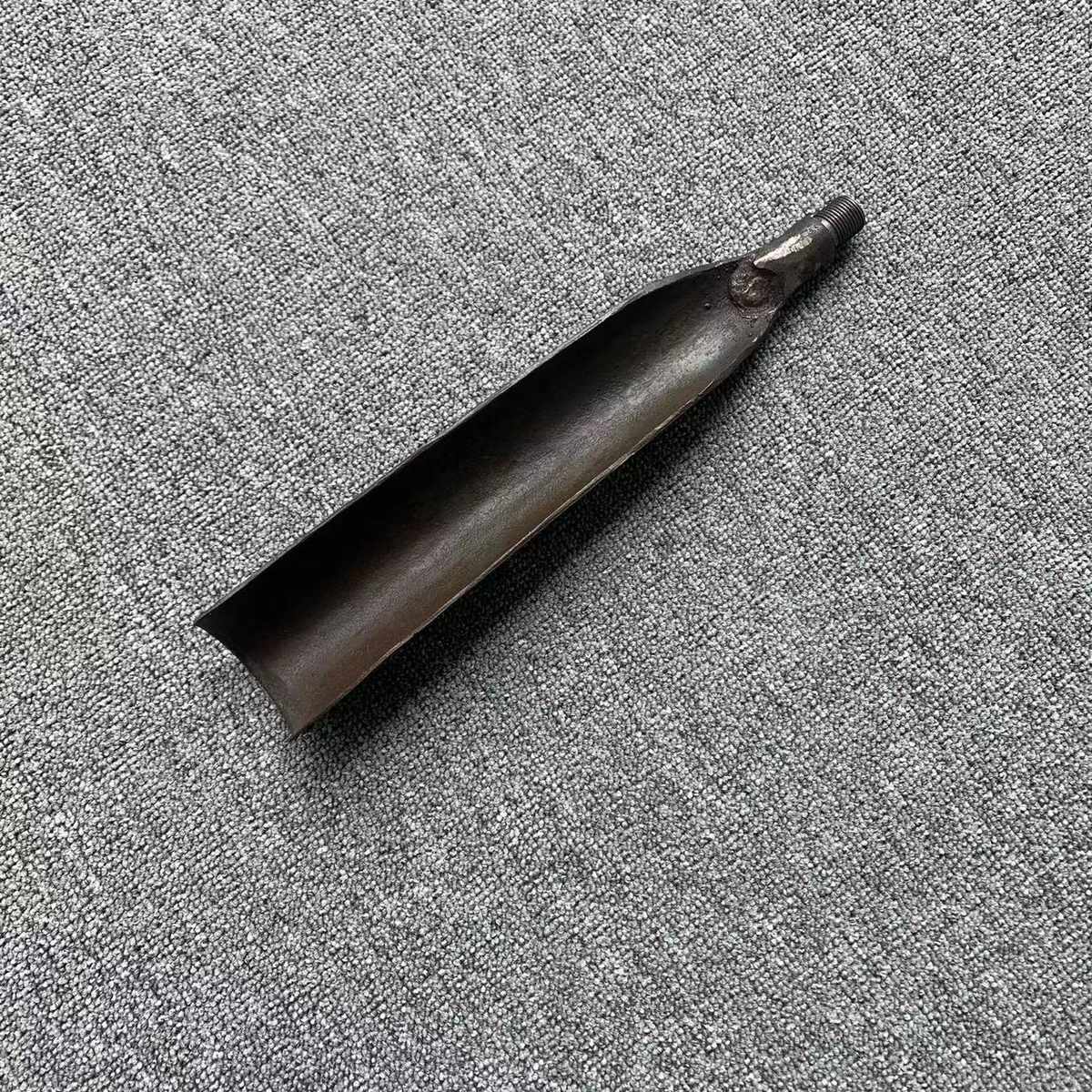 洛阳铲取土挖土打洞井穿管铁铲锹考古勘探取样电线杆工具6公分-土