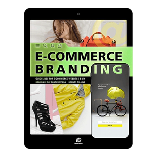 【现货】电子商务品牌设计E-commerce Branding 网页设计 视觉传媒设计 英文原版图书书籍进口