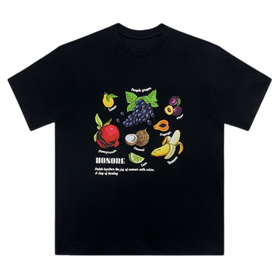 Fruitloop莫代尔原创设彩绘短袖