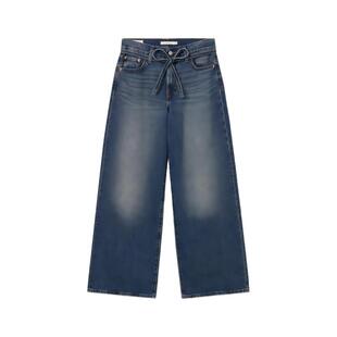 【商场同款】Levi's李维斯女士美式复古休闲宽松直筒牛仔裤A8701