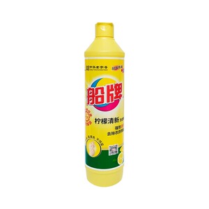 3瓶装正品船牌柠檬清新洗洁精去除农药残留易漂洗不伤手清洁果蔬