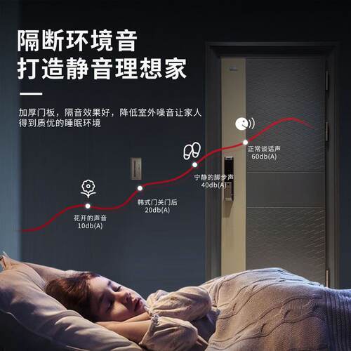 现代简约不锈钢韩式入户门自建房别墅防盗进户门不锈钢大门