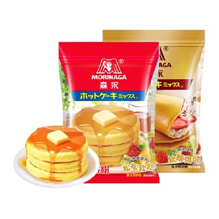 森永松饼粉糯糯风松饼粉300g*2袋烘焙儿童早餐预拌粉蛋糕华夫饼