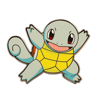 FooLii孚狸宝可梦杰尼龟金属徽章原创设计神奇宝贝pins可爱现货