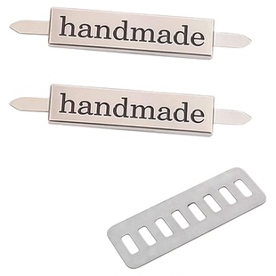 包包配件handmade金属商标包包前幅标牌金属装饰扣diy手工包配件