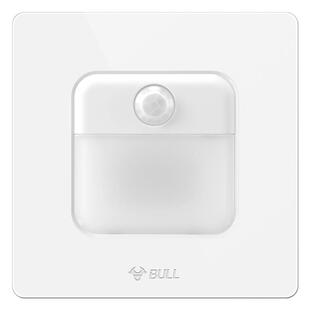 公牛地脚灯楼梯灯夜灯人体智能感应开关过道壁脚灯红外灯小夜灯