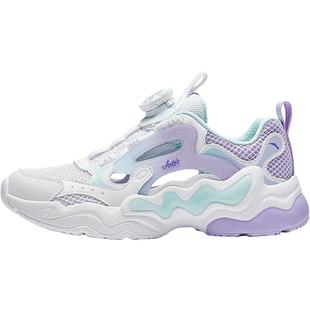 安踏儿童女大童沙滩鞋夏季新款透气防滑包头运动休闲凉鞋款子跑鞋