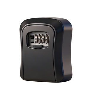 装修密码钥匙盒门口收纳盒防盗门猫眼小盒子室外挂锁钥匙箱密码锁