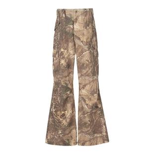 VLABMADE 枯木树枝迷彩水洗做旧重磅珠帆多口袋工装裤Cargo Pants