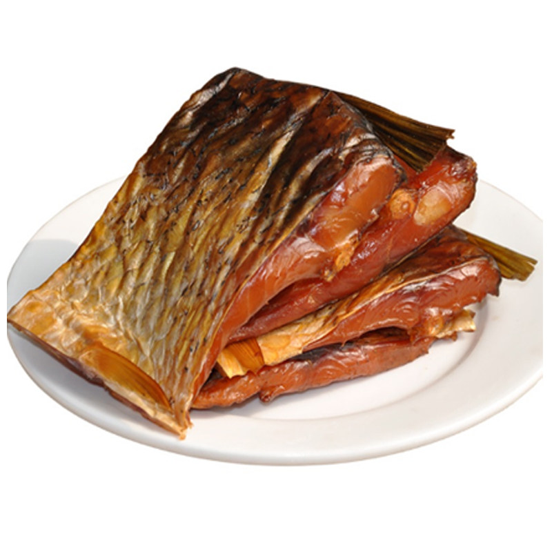 招牌农家自制腊鱼干湖南特产烟熏草鱼块湖北风干咸鱼腌鱼腊肉干货