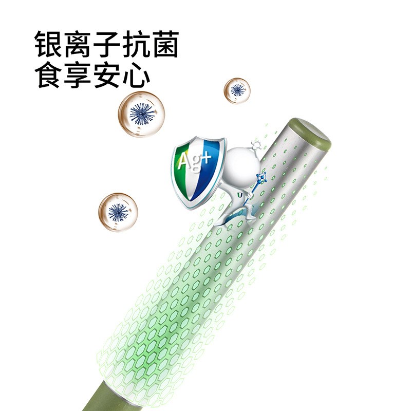 3FaSoLa筷子家用耐高温防滑抗菌防霉合金一高档筷筷新款人专人一