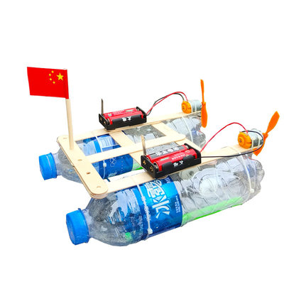 自制水陆两栖风力小车电动小船