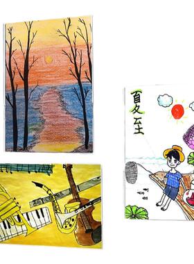 亚克力照片墙a4美术作品展示墙贴