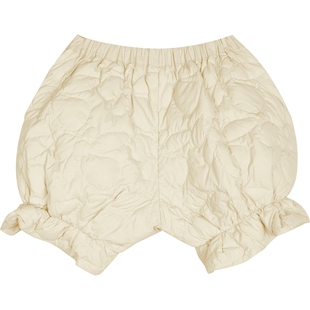 [江南布衣童装]冬羽绒短裤花边宽松可爱舒适休闲女童jnbybyjnby