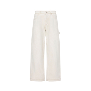 98SQUID 美式vibe口袋拼接休闲工装裤男女宽松垂感阔腿拖地长裤潮