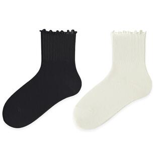 木耳花边袜夏季女士棉袜运动透气白色ins低帮春秋少女小皮鞋短筒