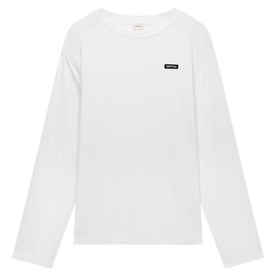 OCHIRLY欧时力天丝宽松长袖T恤