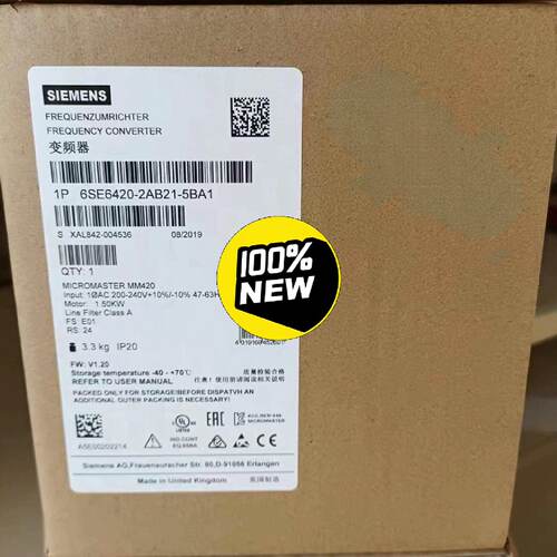 【询价】6SE6420-2AB21-5BA1 MM420变适用