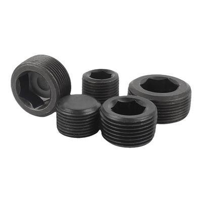 内六角堵头螺塞油塞丝堵外丝英制